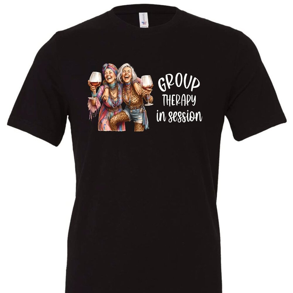Group Therapy In Session Crewneck T-Shirt